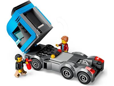 LEGO® City 60408 Car Transporter Truck with Sports Cars Building Kit