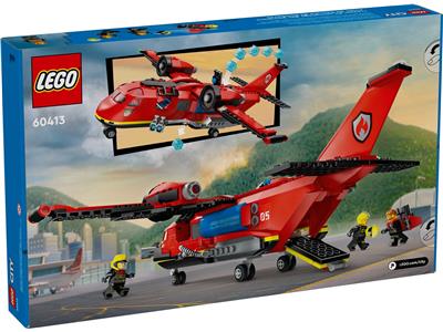 LEGO® City 60413 Fire Rescue Plane Building Kit
