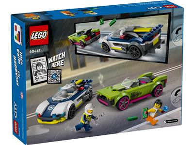LEGO® Town 60415 Police Car and Muscle Car Chase Building Kit