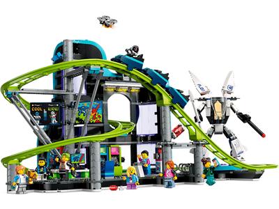 LEGO® City 60421 Robot World Roller-Coaster Park Building Kit