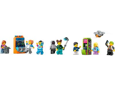 LEGO® City 60421 Robot World Roller-Coaster Park Building Kit