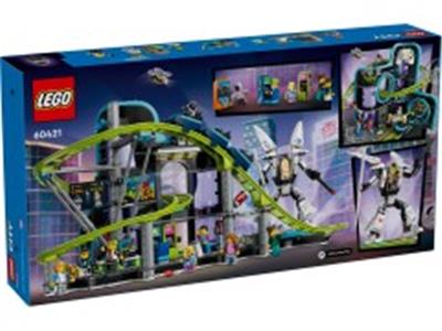 LEGO® City 60421 Robot World Roller-Coaster Park Building Kit