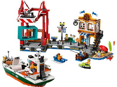 LEGO® Town 60422 - Harbor Preowned Building Kit