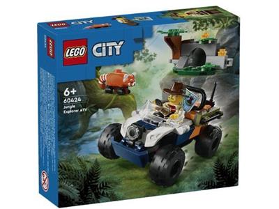 LEGO® City 60424 Jungle Explorer ATV Red Panda Mission Building Kit