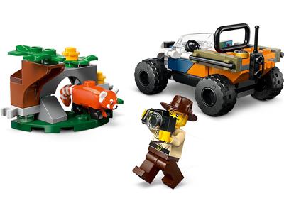 LEGO® City 60424 Jungle Explorer ATV Red Panda Mission Building Kit