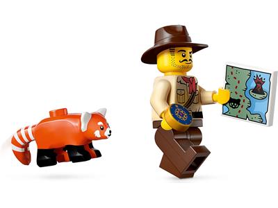 LEGO® City 60424 Jungle Explorer ATV Red Panda Mission Building Kit