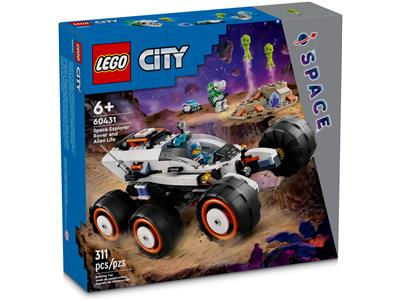 LEGO® Town 60431 Space Explorer Rover and Alien Life Building Kit