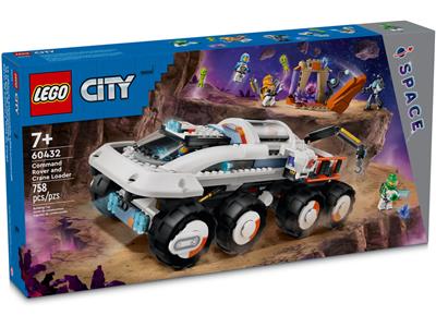 LEGO® Town 60432 Command Rover and Crane Loader Building Kit