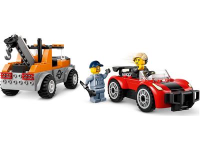 LEGO® City 60435 Tow Truck and Sports Car Repair Building Kit