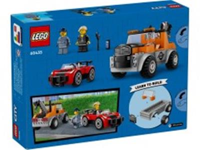 LEGO® City 60435 Tow Truck and Sports Car Repair Building Kit