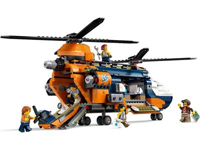 LEGO® City 60437 Jungle Explorer Helicopter at Base Camp Building Kit