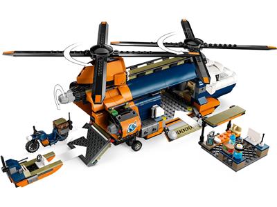 LEGO® City 60437 Jungle Explorer Helicopter at Base Camp Building Kit