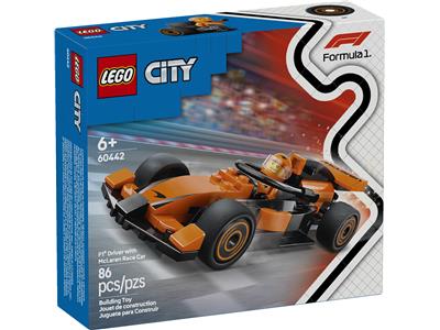 LEGO® City 60442 - F1 Driver with McLaren Race Car Preowned Building Kit