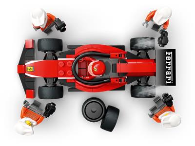 LEGO® City 60443 - F1 Pit Stop & Pit Crew with Ferrari Car Preowned Building Kit