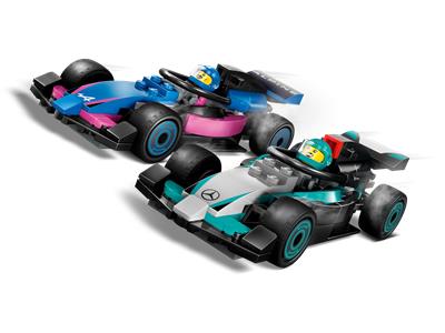LEGO® City 60444 - F1 Garage & Mercedes-AMG & Alpine Cars Preowned Building Kit