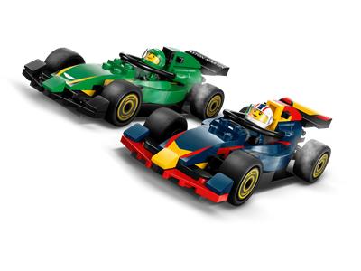 LEGO® City 60445 - F1 Truck with RB20 & AMR24 F1 Cars Preowned Building Kit