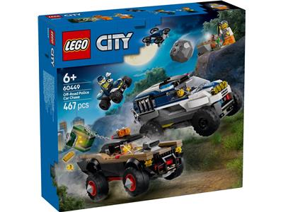 LEGO® City 60449 - Off-Road Police Car Chase Preowned Building Kit