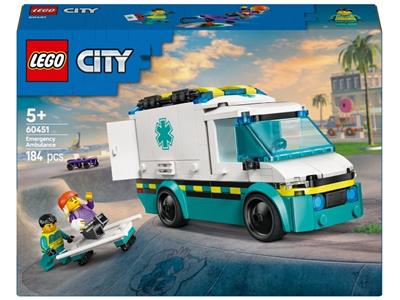 LEGO® City 60451 - Emergency Ambulance Preowned Building Kit