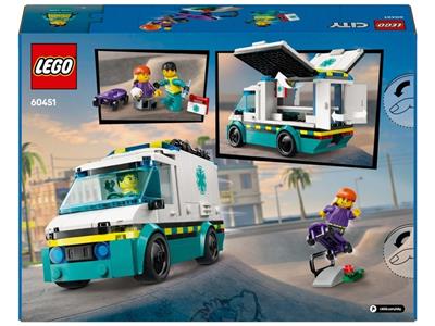 LEGO® City 60451 - Emergency Ambulance Preowned Building Kit