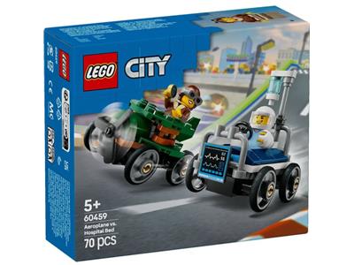 LEGO® City 60459 -Aeroplane vs. Hospital Bed Preowned Building Kit