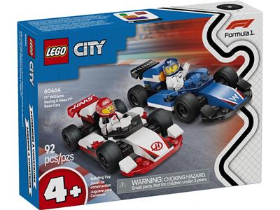 LEGO® City 60464 - F1 Williams Racing & Haas F1 Race Cars Preowned Building Kit