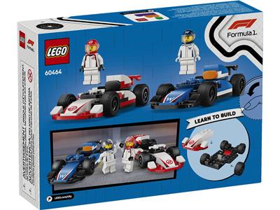 LEGO® City 60464 - F1 Williams Racing & Haas F1 Race Cars Preowned Building Kit