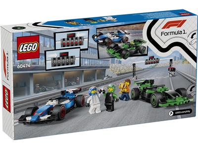 LEGO® City 60474 - F1 Grid with VCARB & Sauber Race Cars Preowned Building Kit