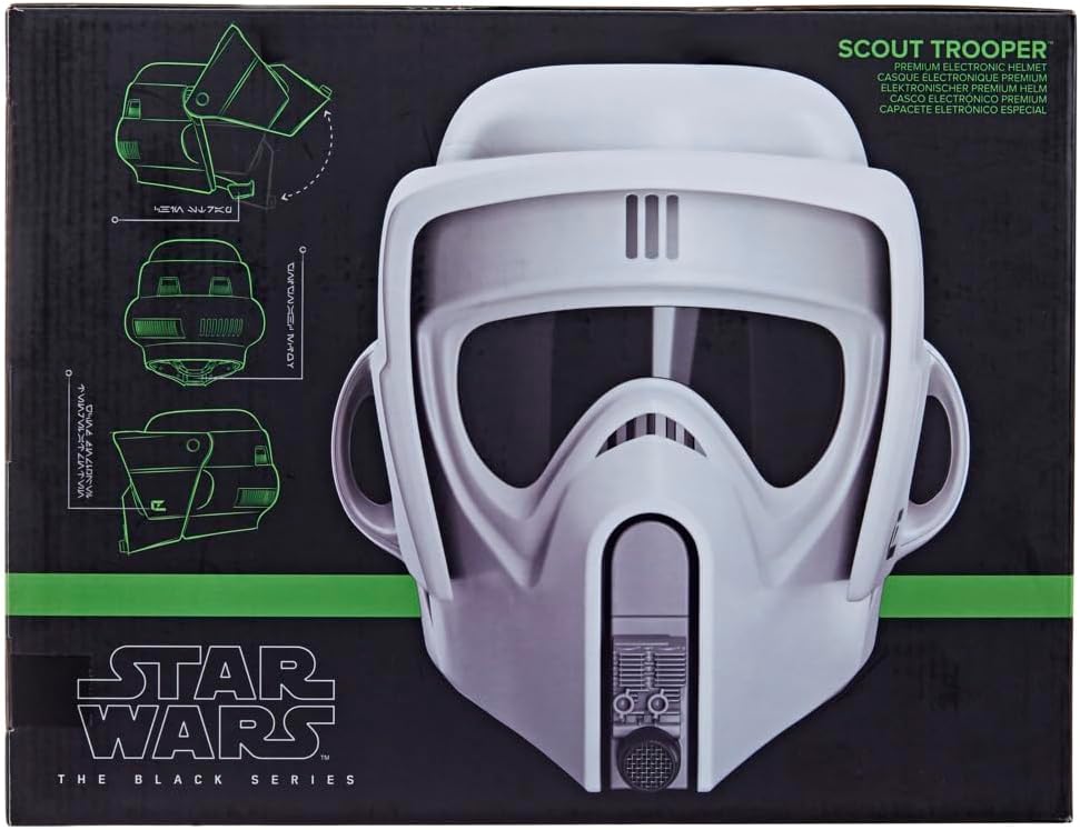 Star Wars The Black Series Life Size Prop Replica - Scout Trooper Helmet