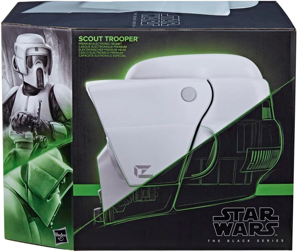 Star Wars The Black Series Life Size Prop Replica - Scout Trooper Helmet