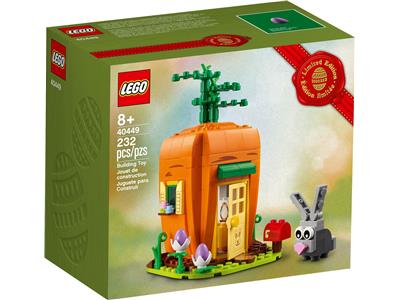LEGO® Holiday & Event 40449 Easter Bunnys Carrot House Building Kit