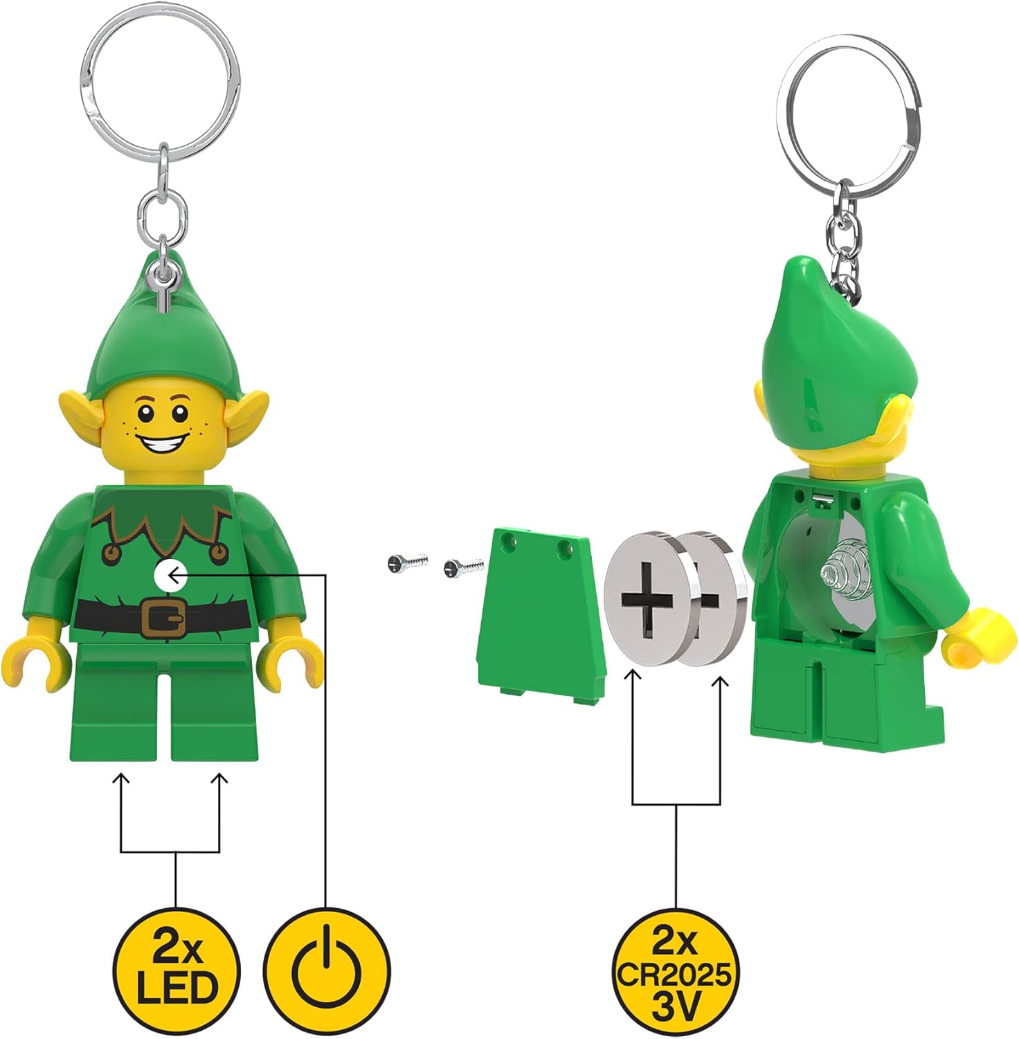 LEGO® Keychain – Minifigures Keychain Light Elf
