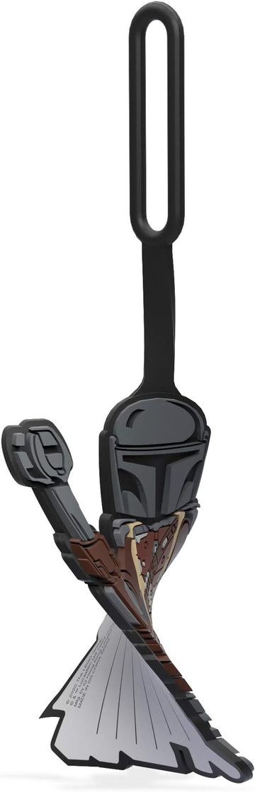 LEGO® Star Wars BAG TAG THE MANDALORIAN WITH GROGU – Backpack, Luggage, and Travel Accessory