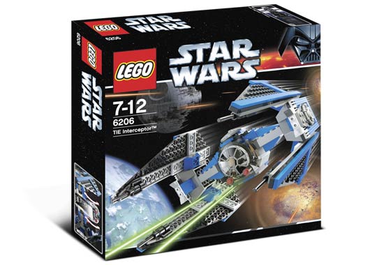 LEGO® Star Wars 6206 - TIE Interceptor Preowned Building Kit