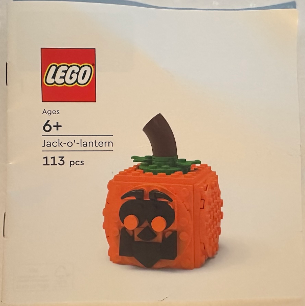 LEGO® Holiday & Event 6496959 Barnes & Noble Exclusive Build Jack-o-Lantern Building Kit