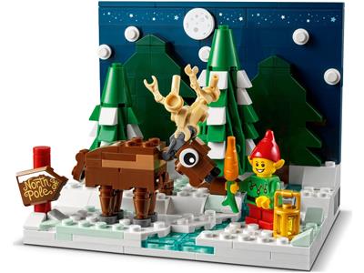 LEGO® Holiday & Event 40484 Santa's Front Yard Building Kit