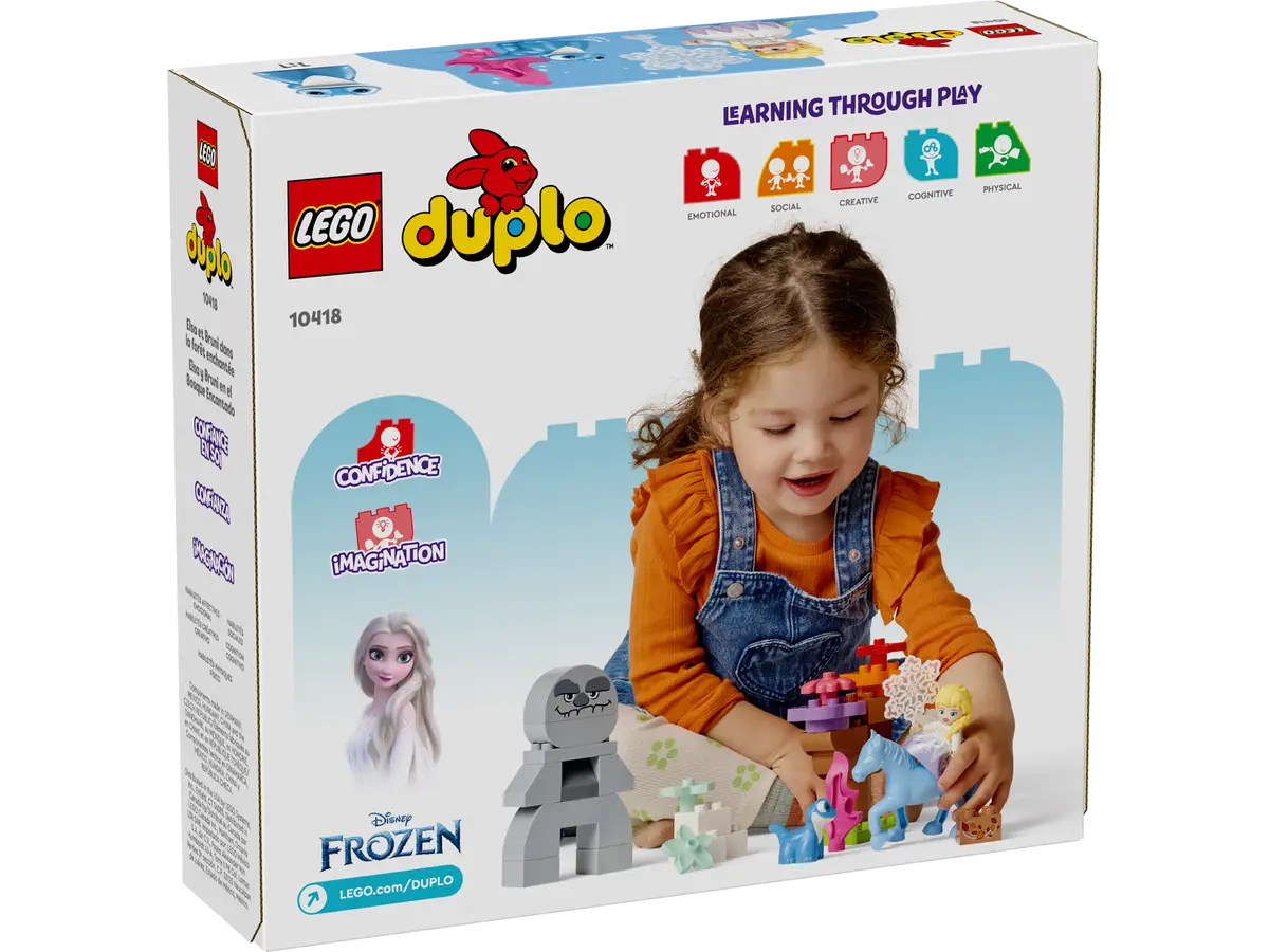 LEGO® DUPLO 10418 Elsa & Bruni in the Enchanted Forest Building Kit