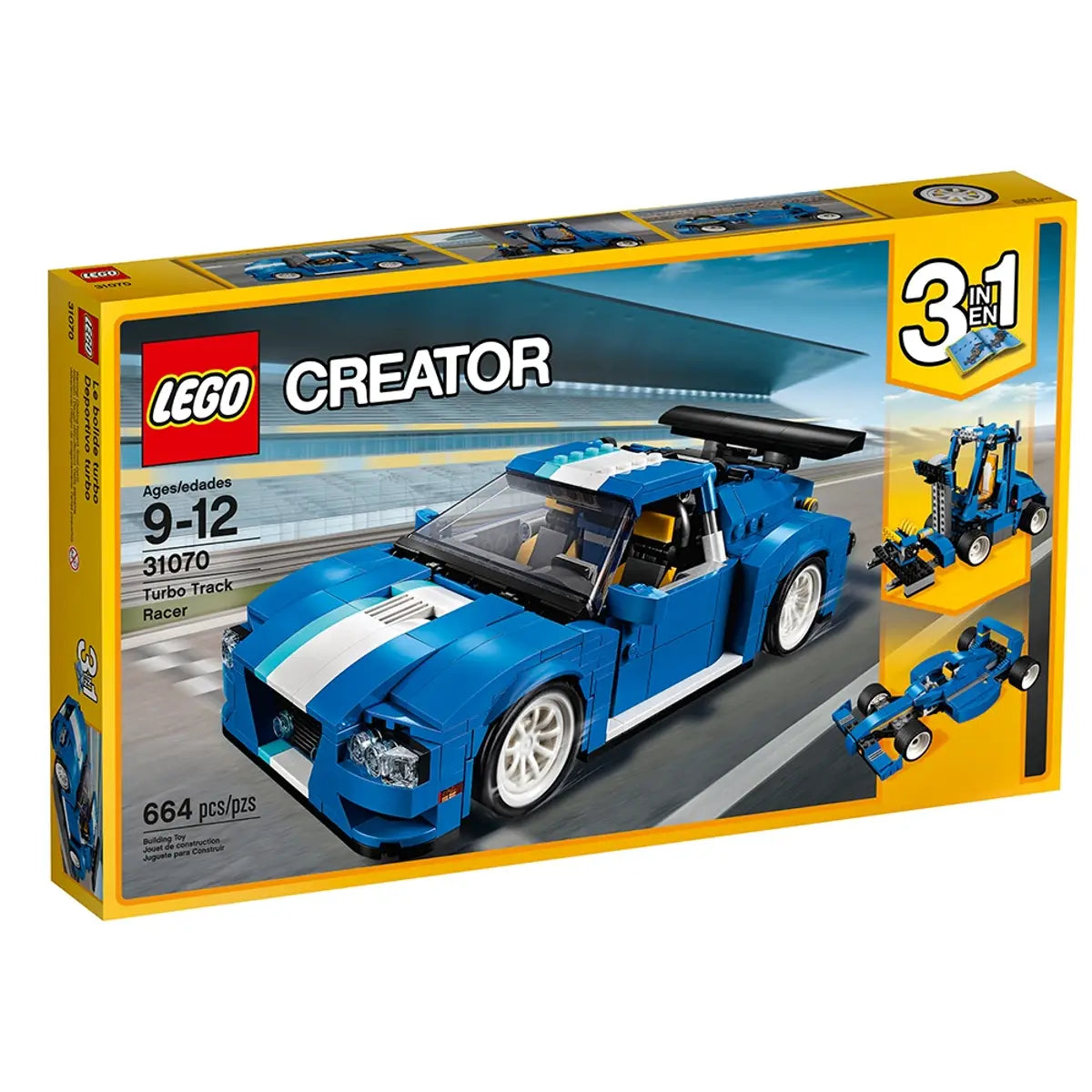 LEGO® Creator 31070 Turbo Track Racer Building Kit