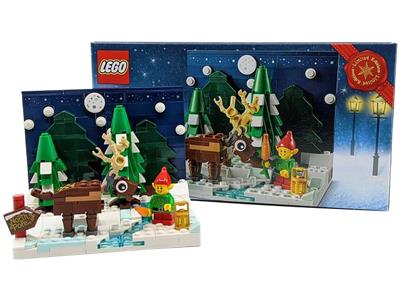 LEGO® Holiday & Event 40484 Santa's Front Yard Building Kit