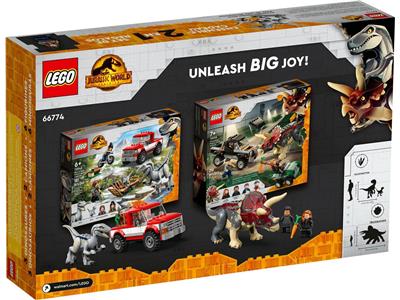 LEGO® Jurassic World 66774 Bundle Pack 2 in 1 Gift Set Dino Building Kit
