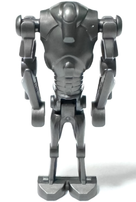 Preowned LEGO® Minifigure – Star Wars sw1321 Super Battle Droid - Pearl Dark Gray, Narrow
