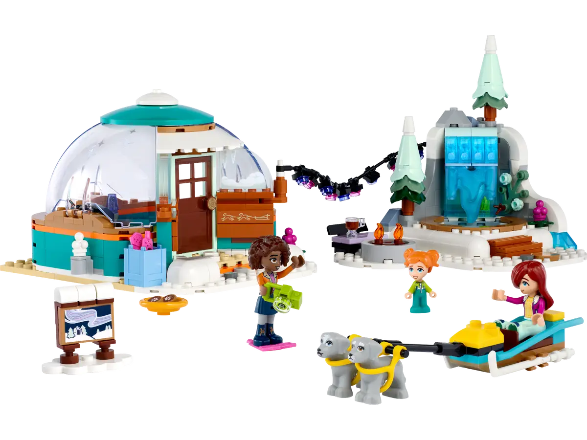 LEGO® Friends 41760 Igloo Holiday Adventure Building Kit