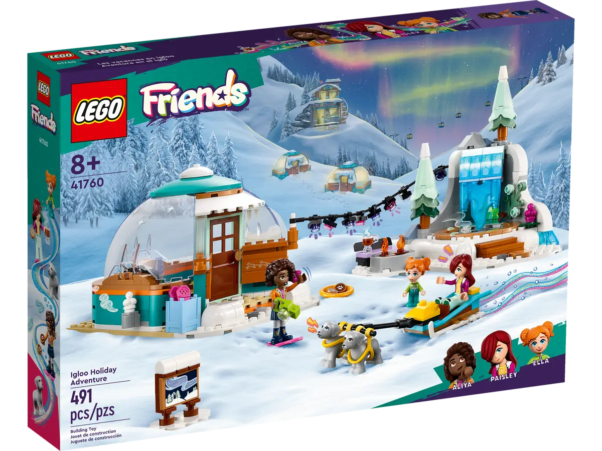 LEGO® Friends 41760 - Igloo Holiday Adventure Preowned Building Kit
