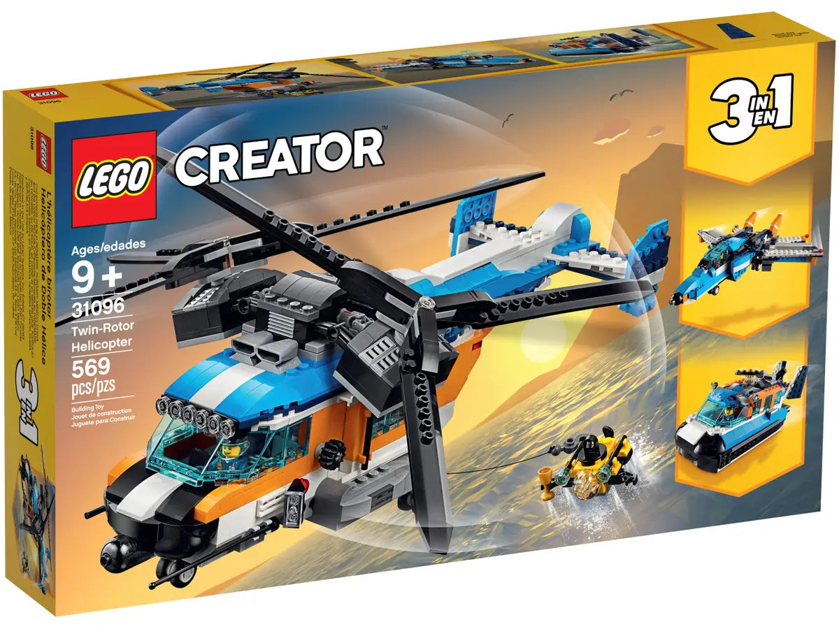 LEGO® Creator 31096 - Twin-Rotor Helicopter Preowned Building Kit
