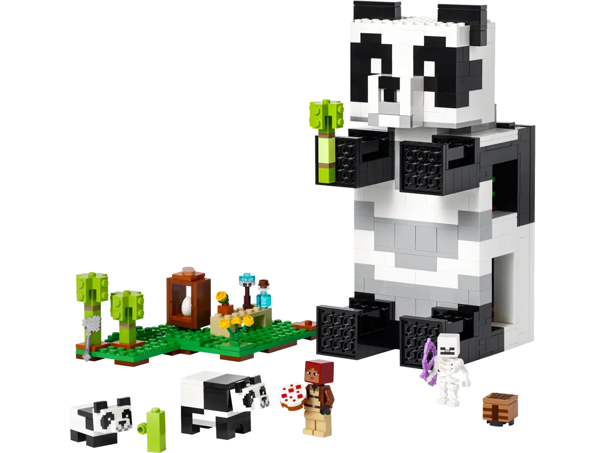 LEGO® Minecraft 21245 The Panda Haven Building Kit