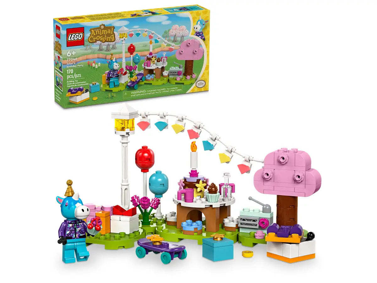 LEGO® Animal Crossing 77046 Julians Birthday Party Building Kit