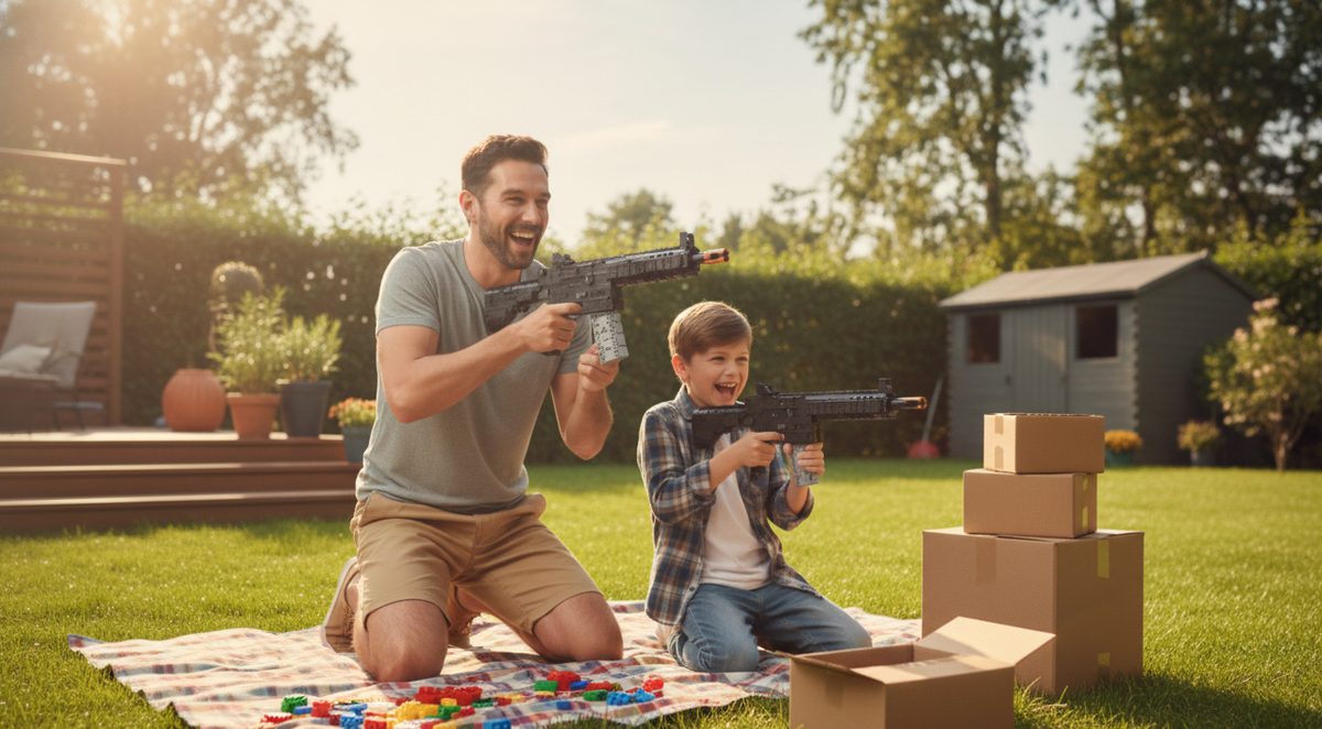 Caliber Precision Building Blocks Rifle Toy