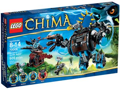 LEGO® LEGENDS OF CHIMA 70008-1 Gorzan's Gorilla Striker