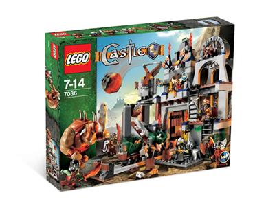 LEGO® Castle 7036 - Dwarves' Mine Preowned Building Kit
