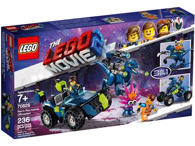 LEGO® The LEGO® Movie 2 70826 - Rex's Rex-treme Offroader! Preowned Building Kit