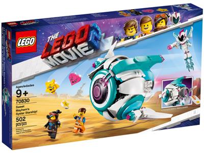 LEGO® The LEGO® Movie 70830 Sweet Mayhems Systar Starship Building Kit